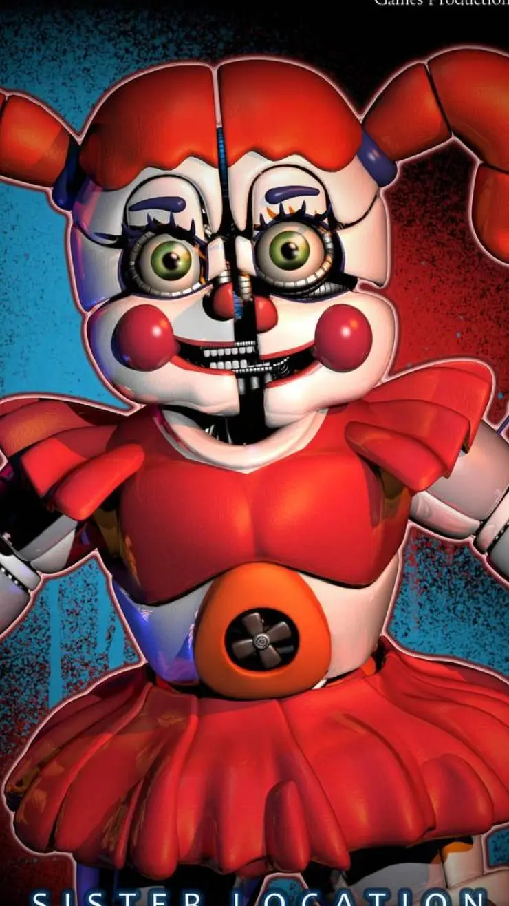 ai character: circus baby background