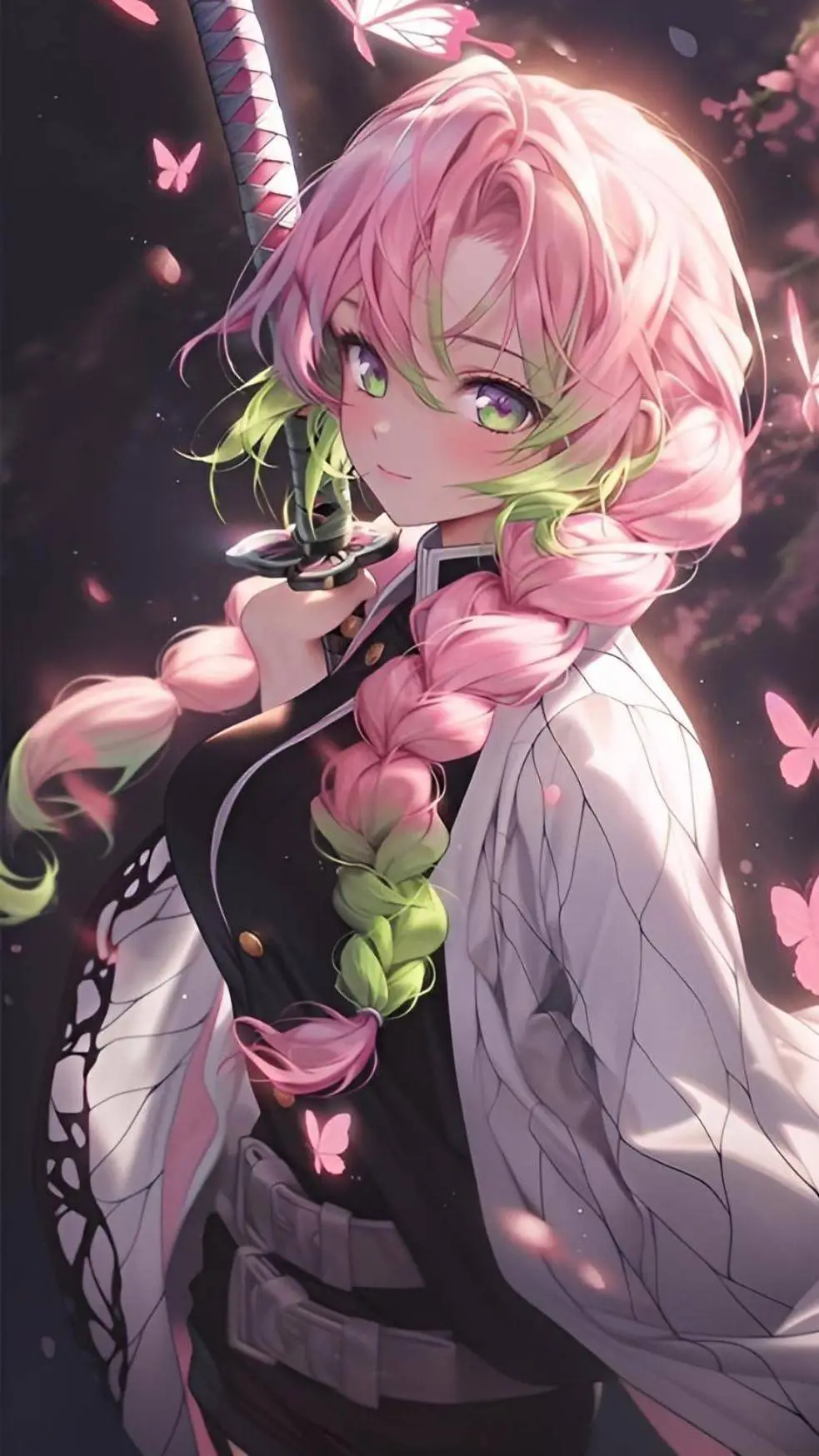 ai character: Mitsuri background