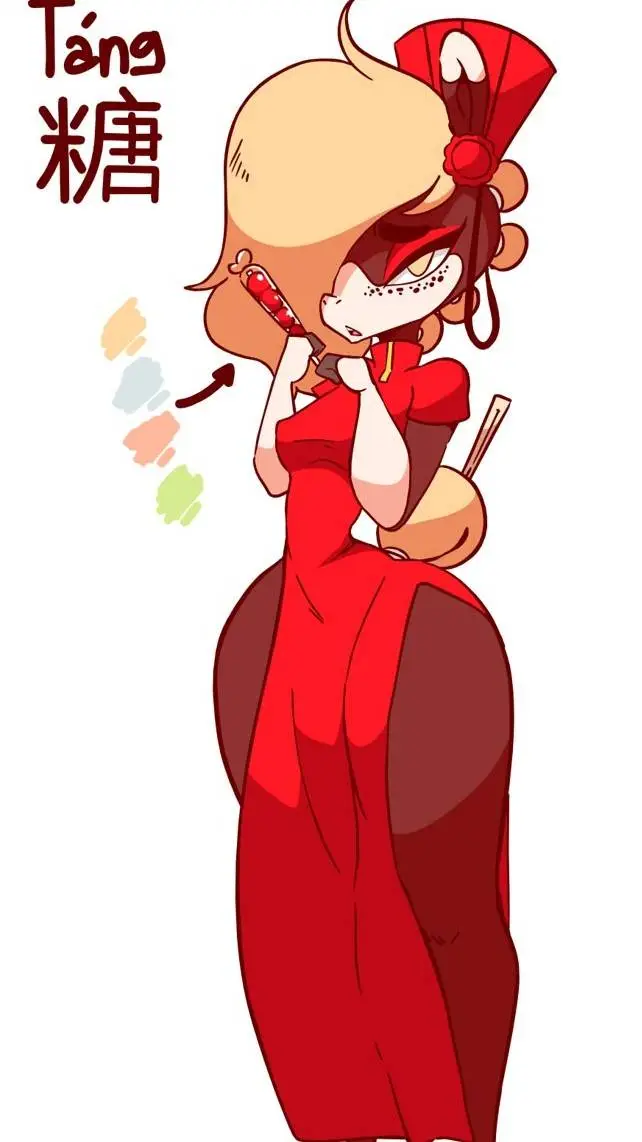 ai character: tang  background