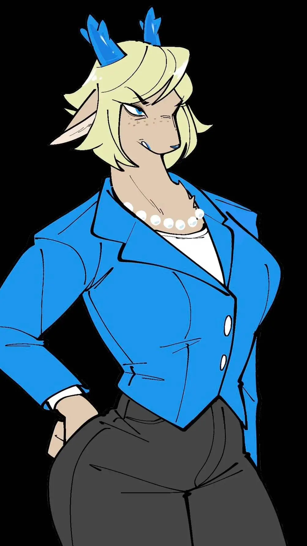 ai character: carol hollyday  background