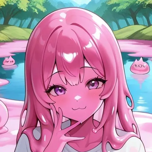 chat with ai character: Pinky Slime