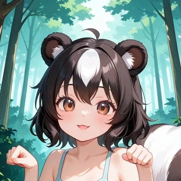 chat with ai character: Kylie (Skunk)