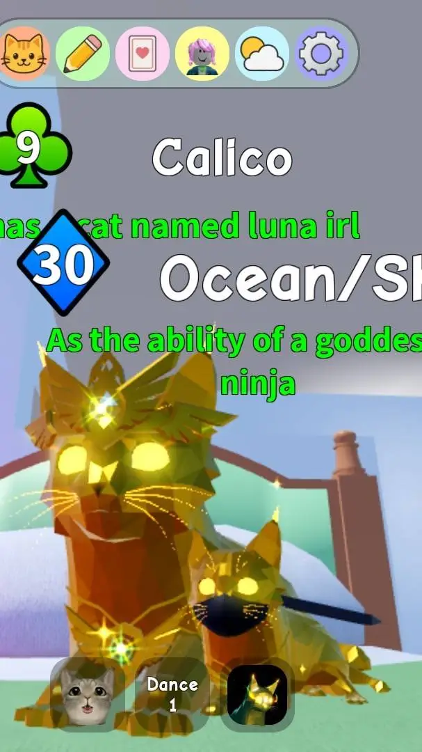 ai character: Aizawas cat background