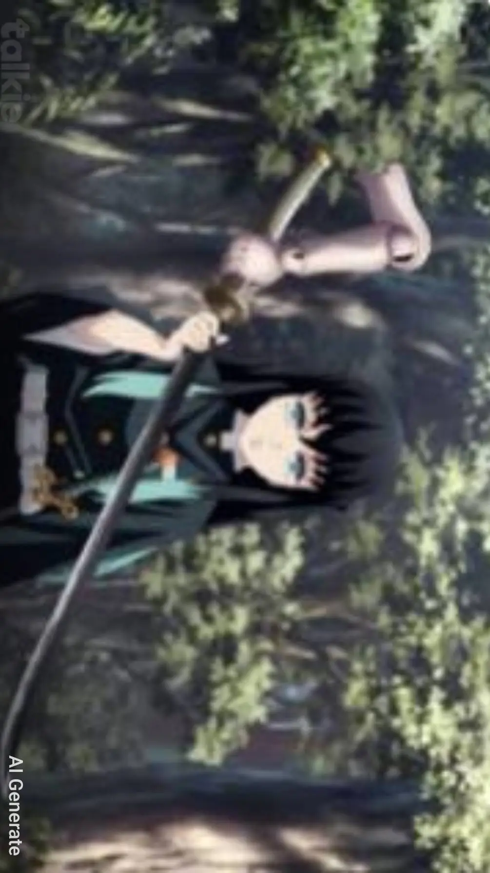 ai character: Muichiro lil sis background