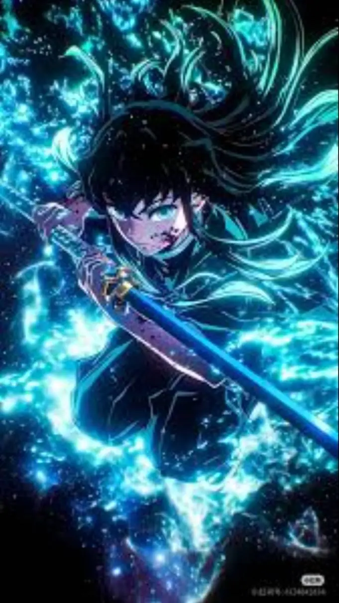 ai character: Muichiro roast background