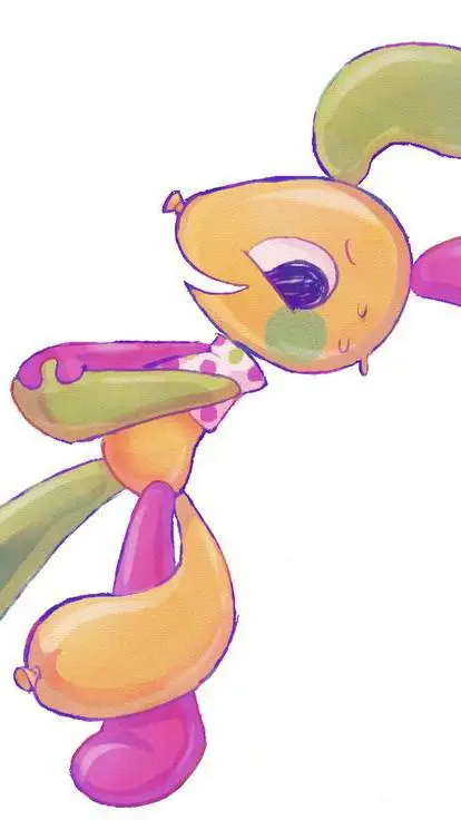 ai character: Looey the balloon  background