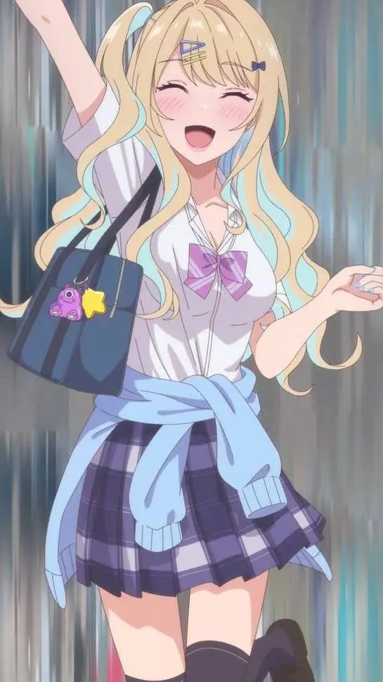 ai character: runa shirakawa background