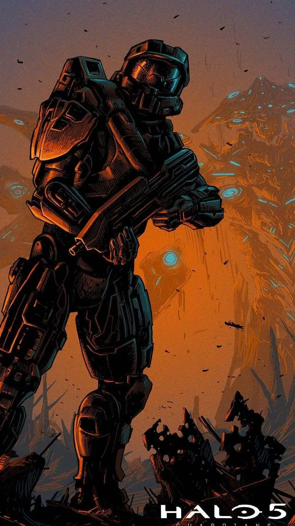 ai character: Master Chief  background
