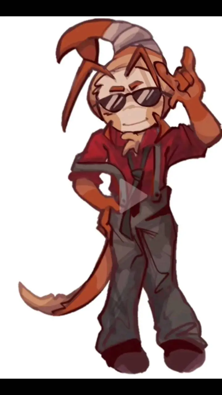 ai character: Freaky Shrimpo background
