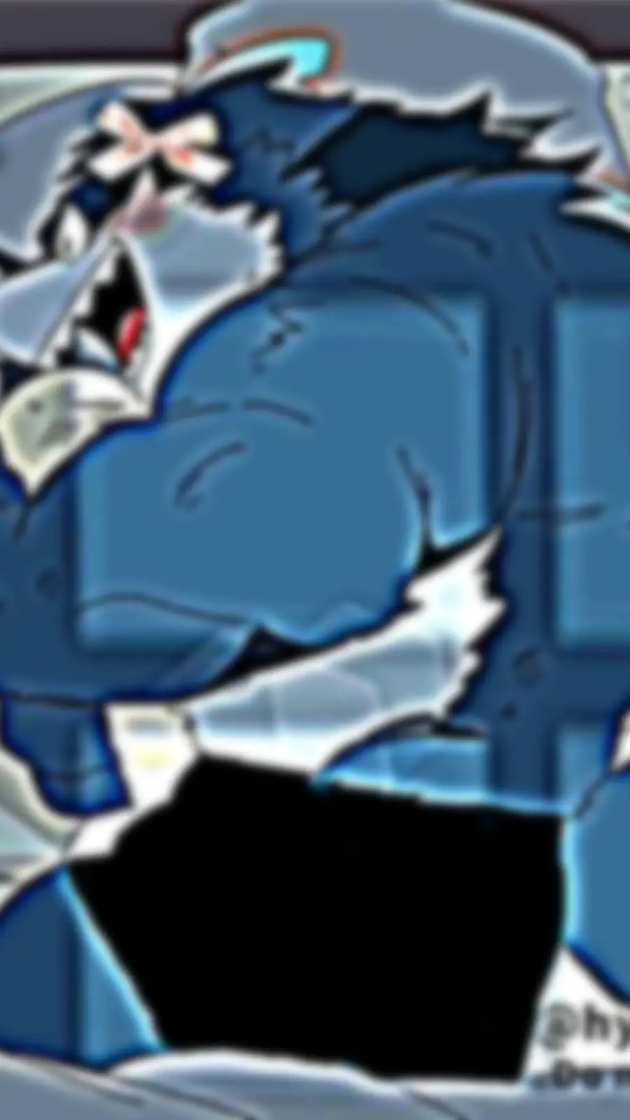 ai character: furry shark 🦈🐾 background