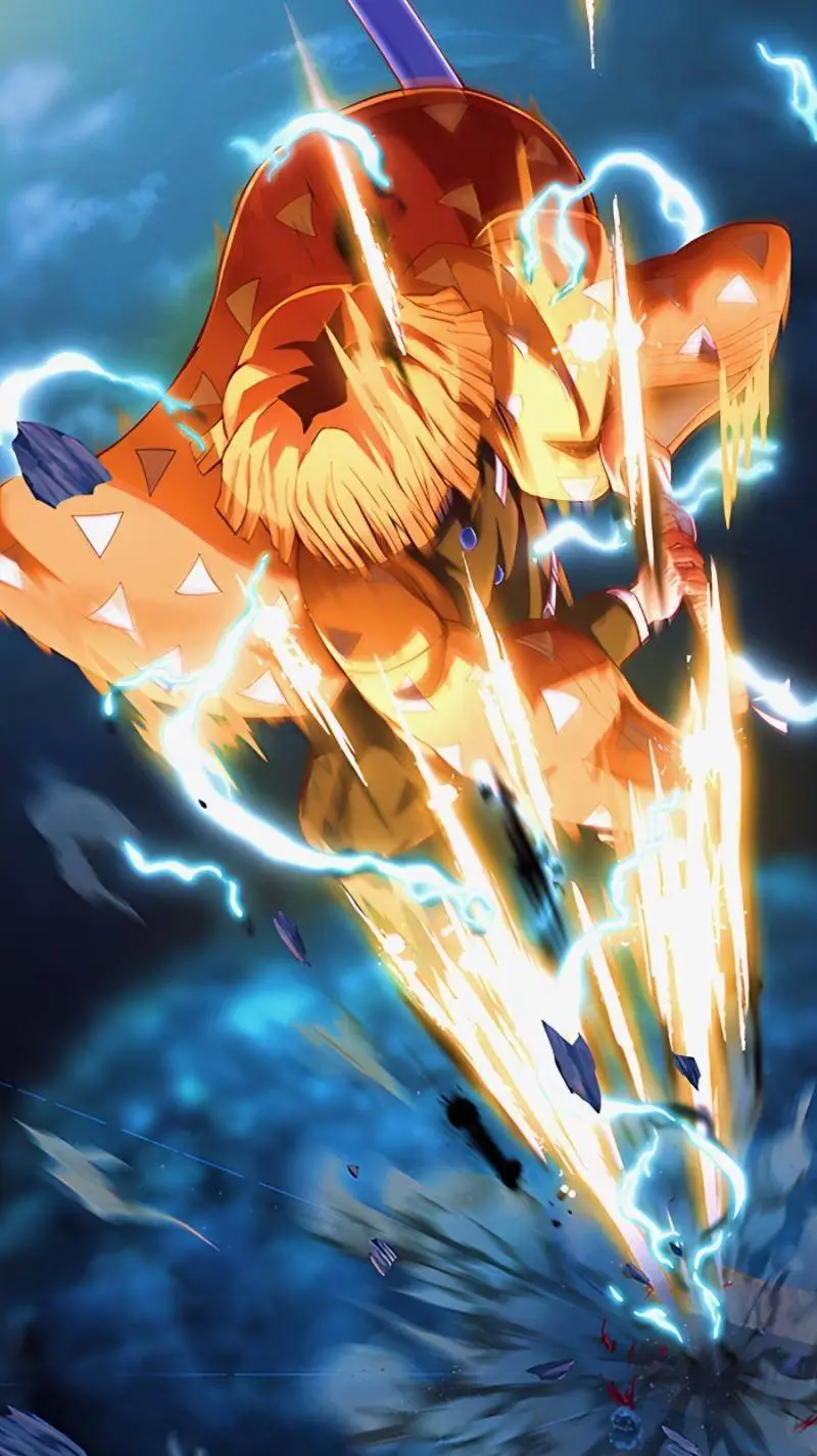 ai character: Zenitsu background
