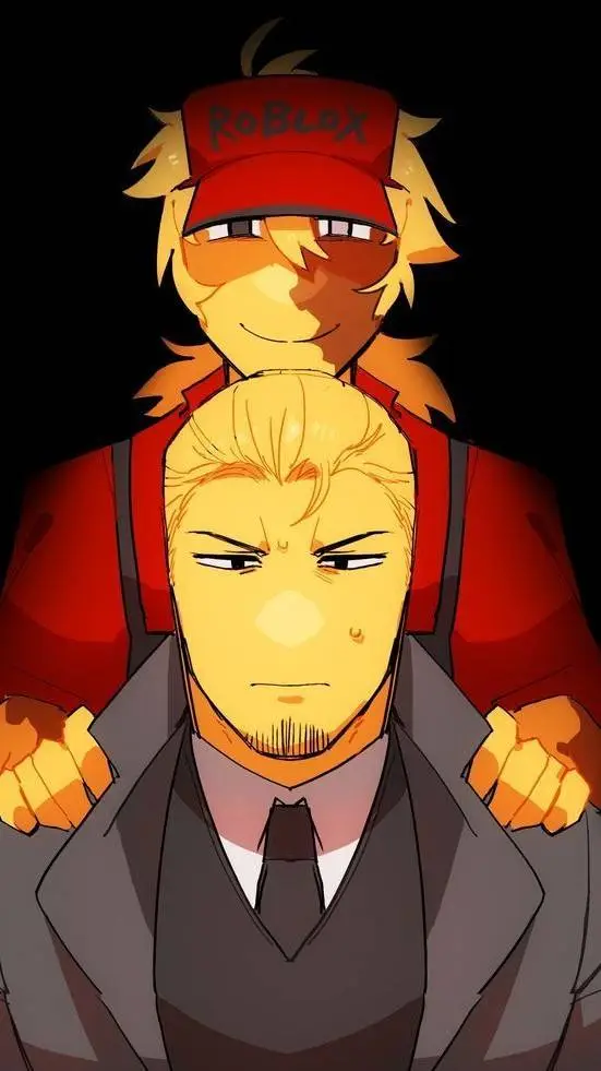 ai character: Mafioso🍷 y Elliot🍕 background