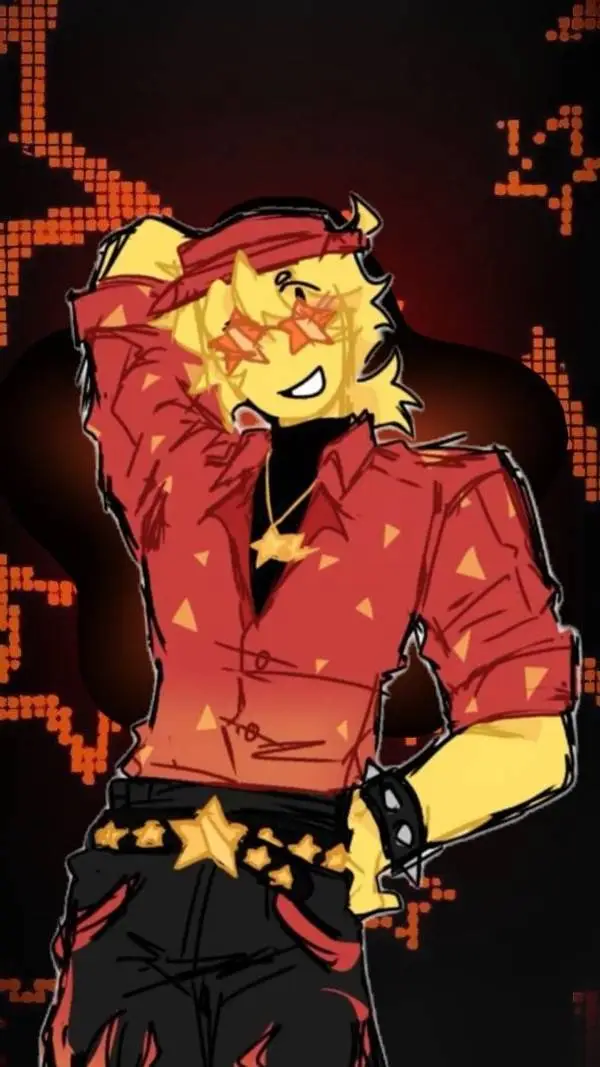 ai character: ELLIOT 🍕⭐🔥 background