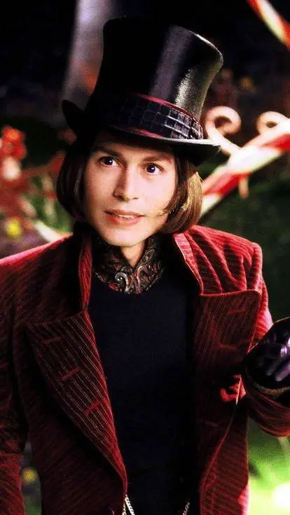 ai character: 💜Willy Wonka 🫪🫰🏻 background