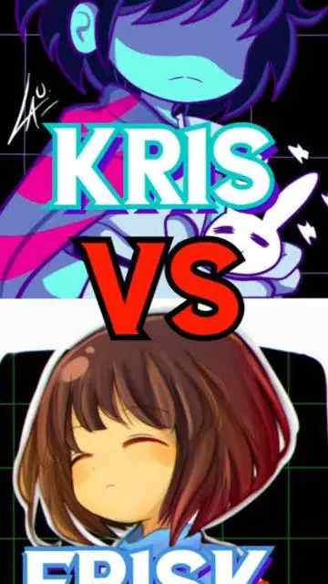 ai character: Frisk vs Kris background