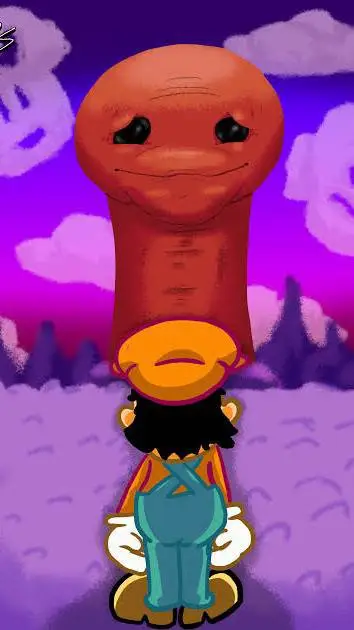 ai character: Mystery Meat background