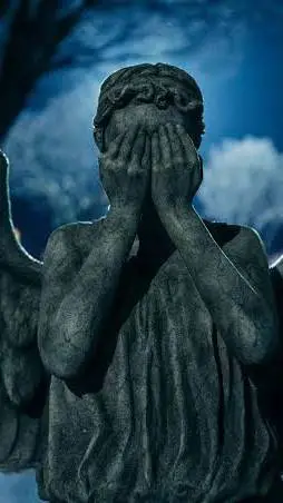 ai character: Weeping Angels background