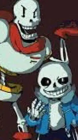 ai character: Sans and Papyrus background