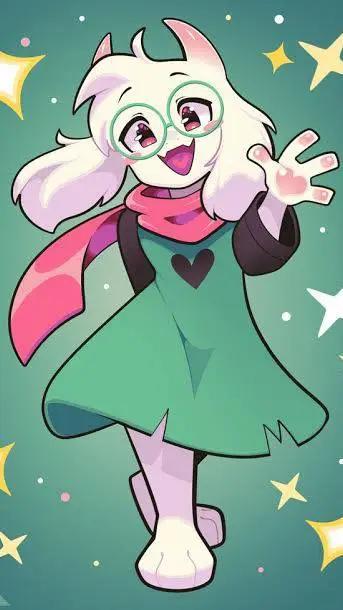 ai character: Ralsei background