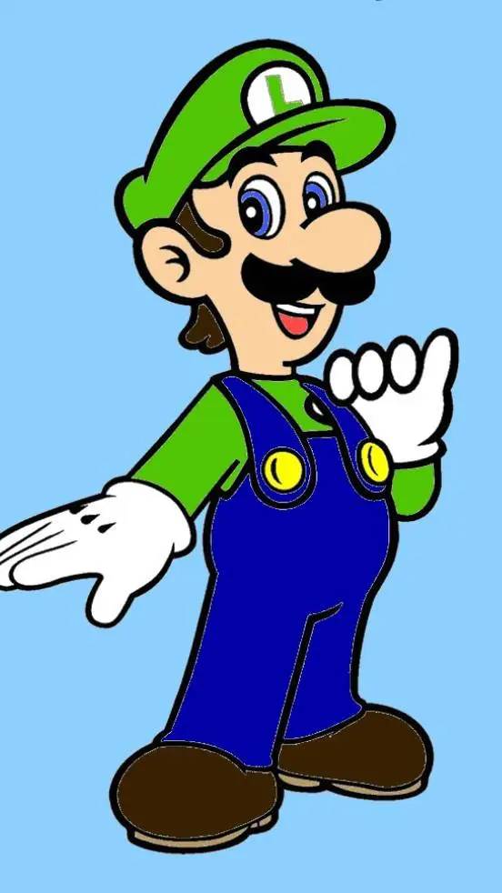 ai character: Luigi  background