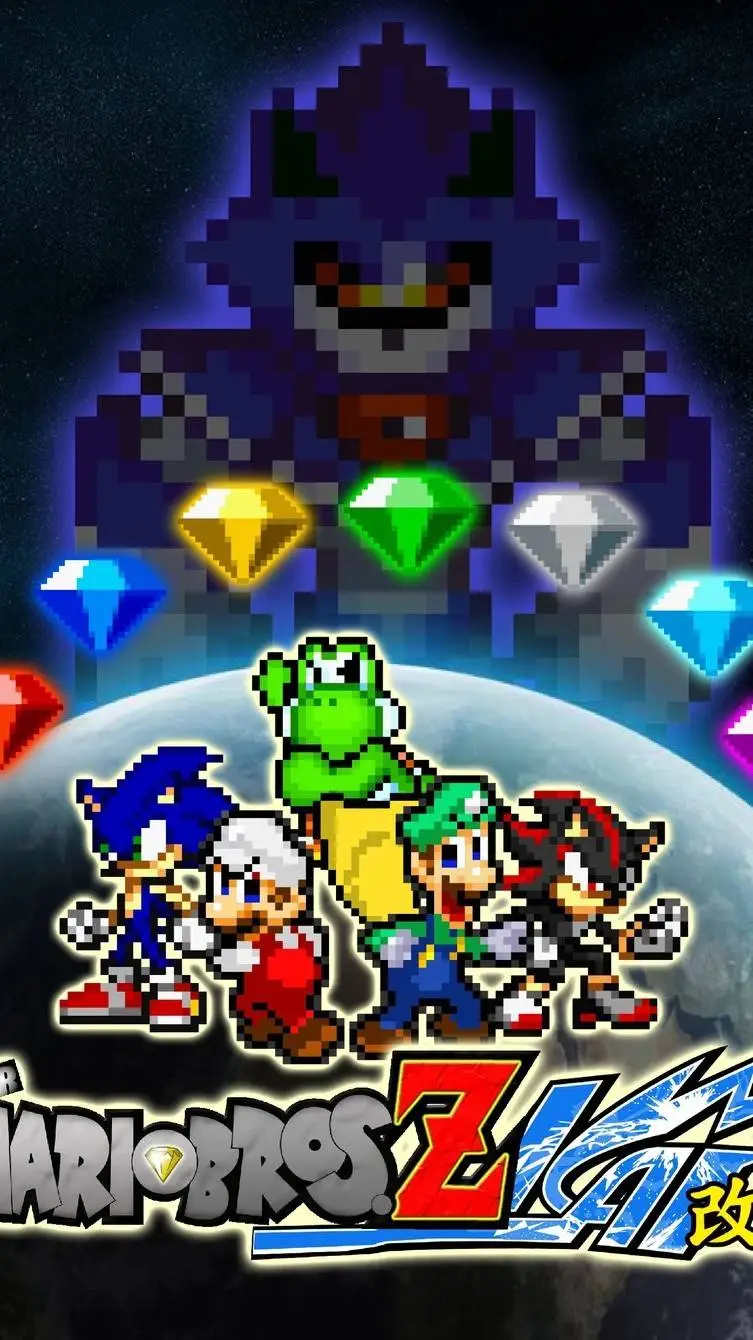 ai character: Super Mario Bros Z background
