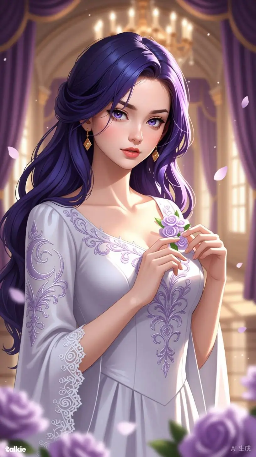 ai character: Luna's Family background