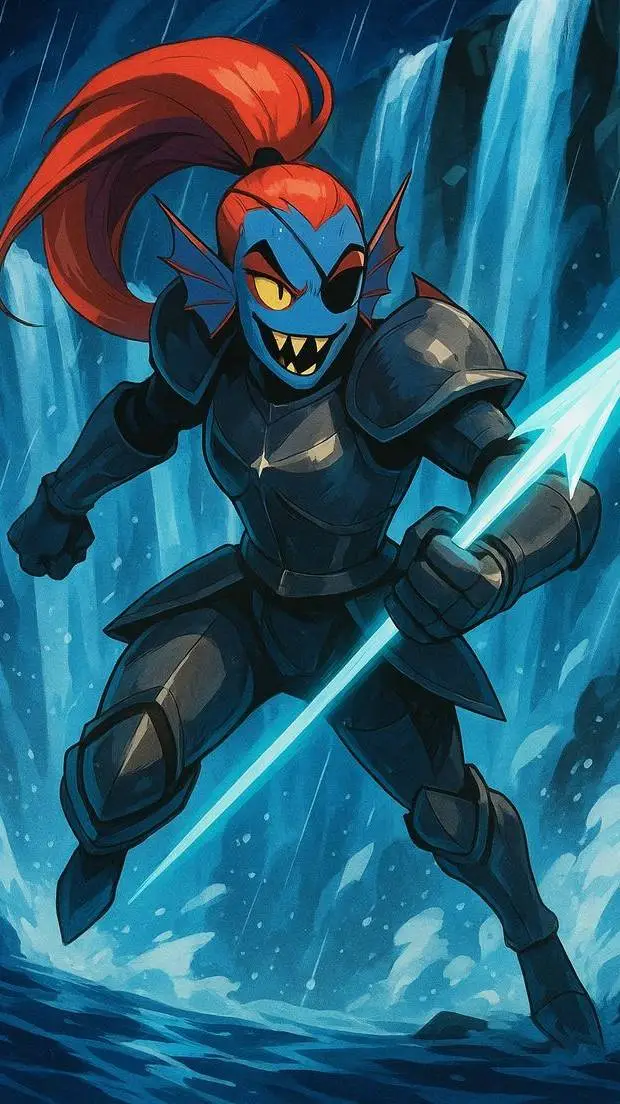 ai character: Undyne background