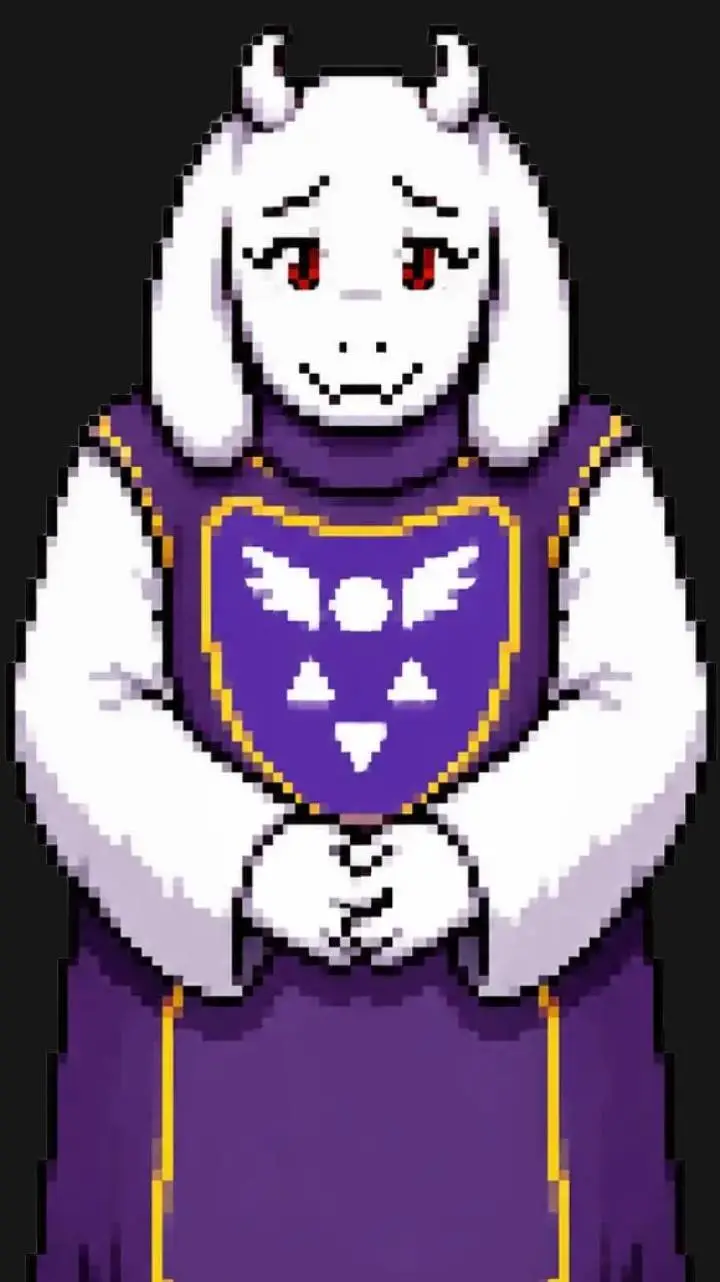 ai character: Toriel background