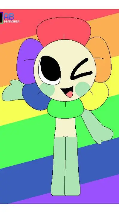 ai character: dandy enamorado  background