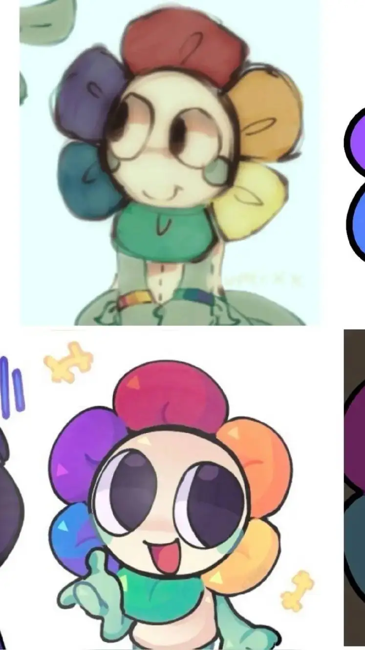 ai character: dandy enamorado xd background