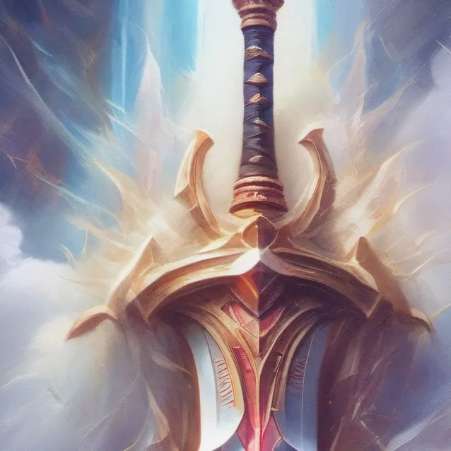 chat with ai character: God's sword 