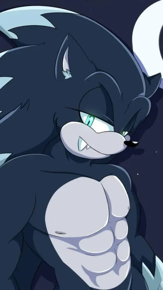 ai character: Sonic the werehog background