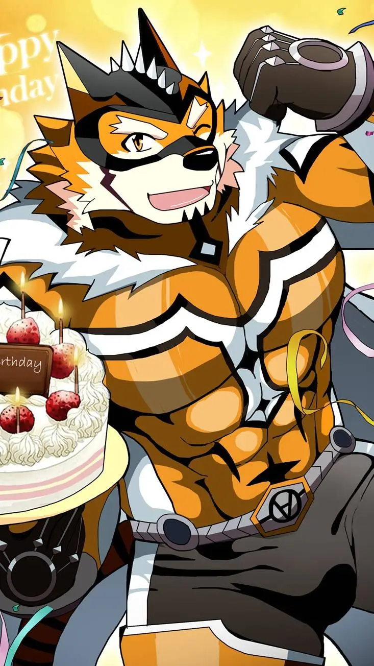 ai character: Birthday Ryekie  background