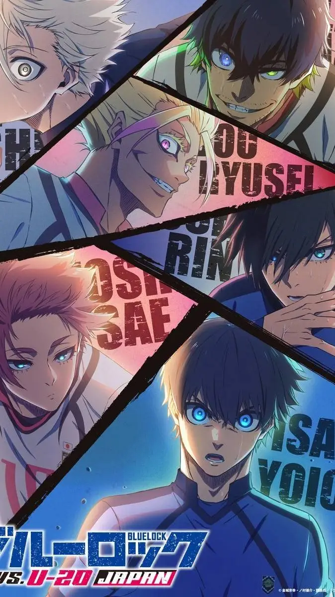 ai character: blue lock background