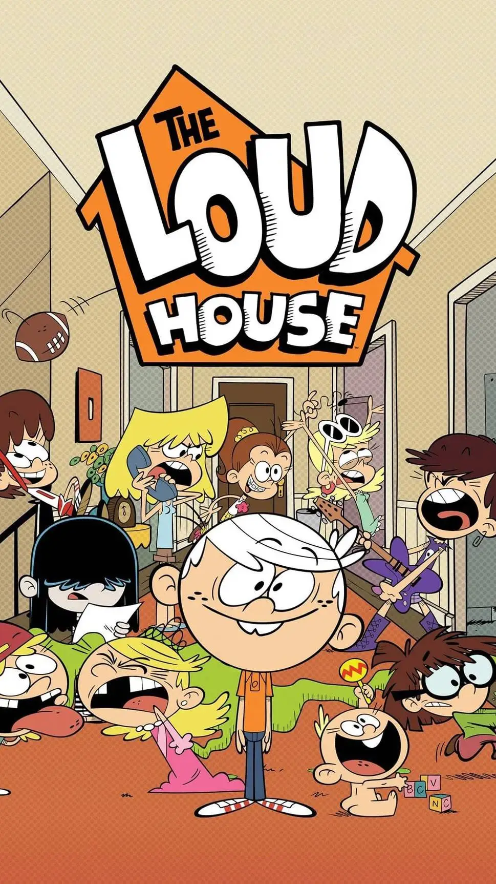 ai character: loud housw background