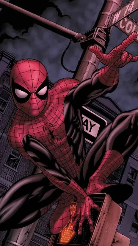 ai character: hijo de spider man background