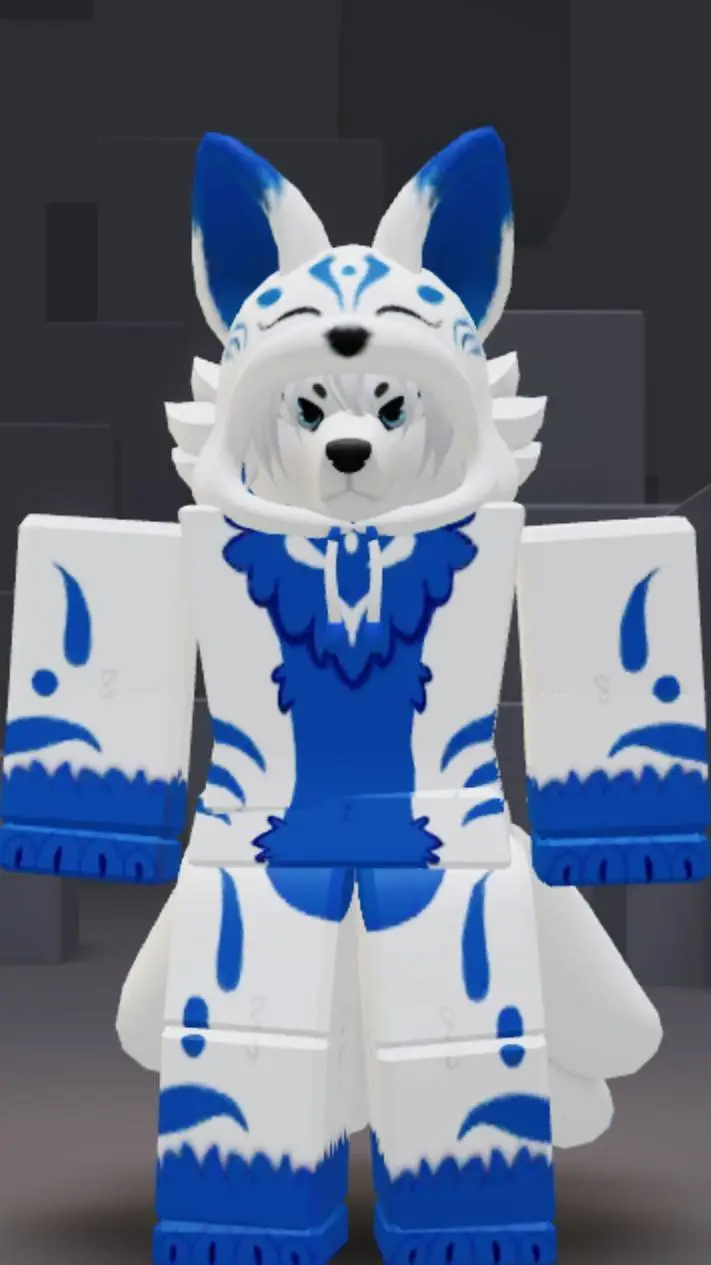 ai character: Kitsune  background