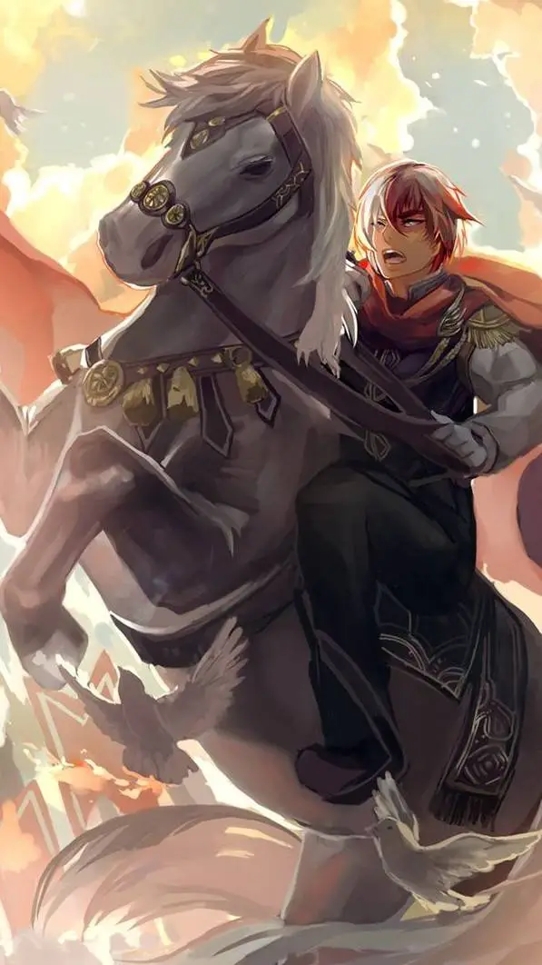 ai character: MHA horse hider background