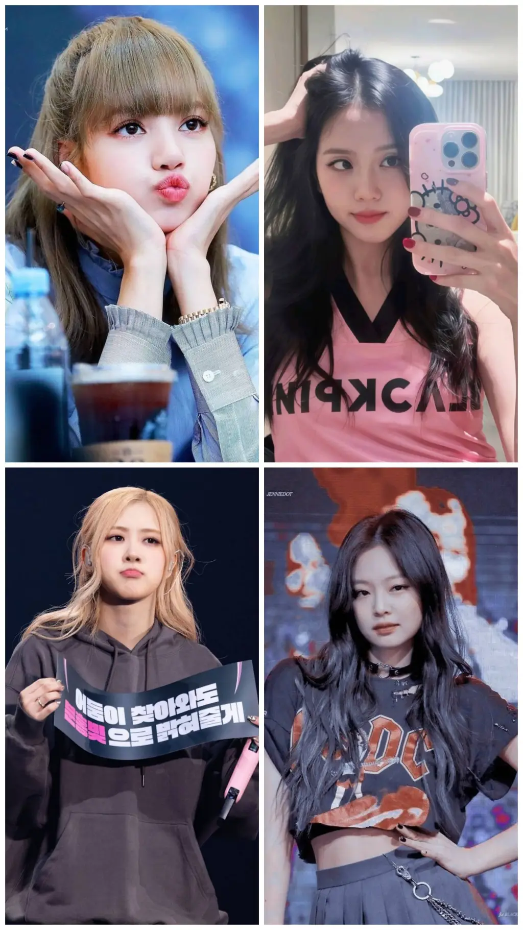 ai character: Blackpink  background