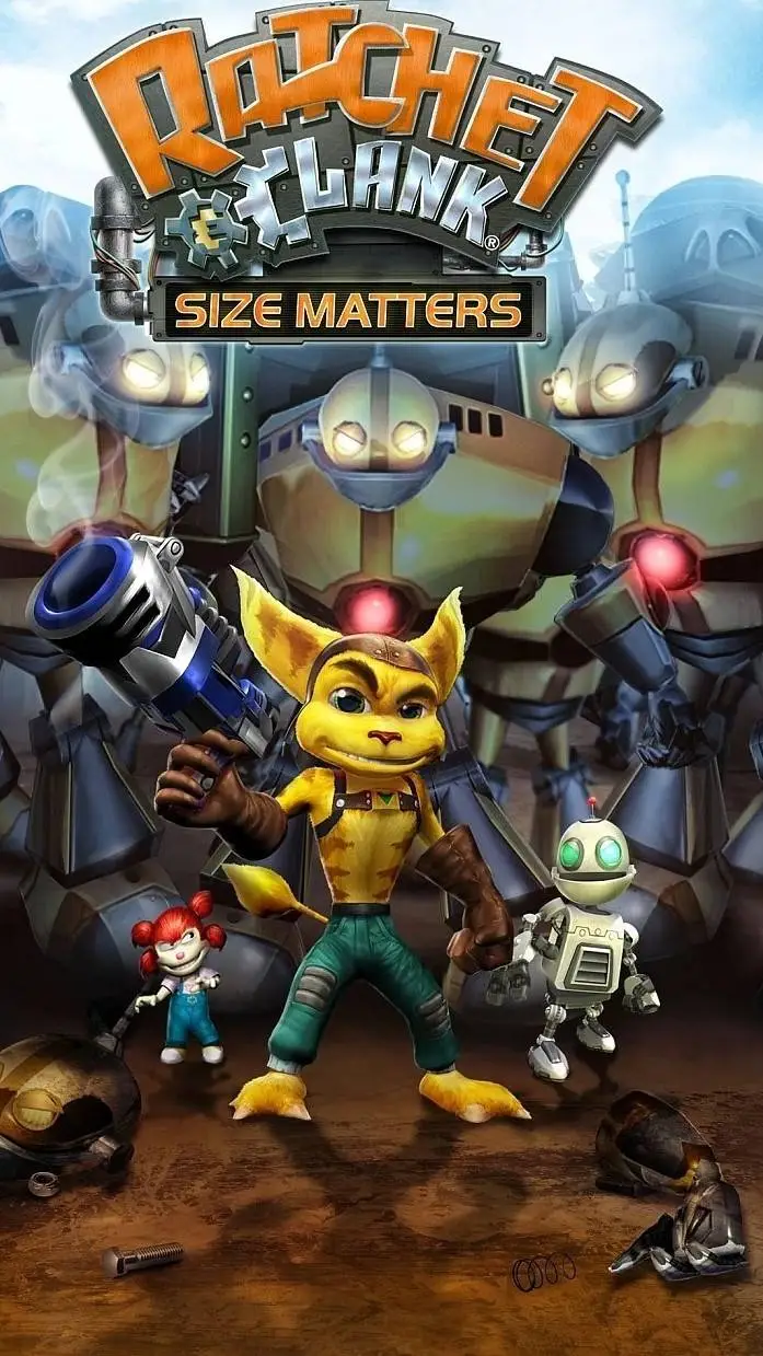 ai character: ratchet and clank  background