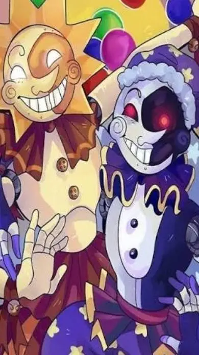 ai character: sundrop x moondrop background