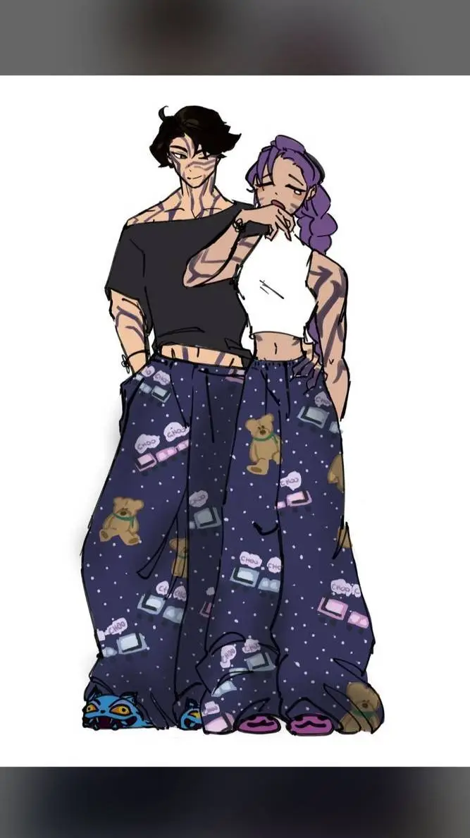 ai character: Jinu x Rumi background