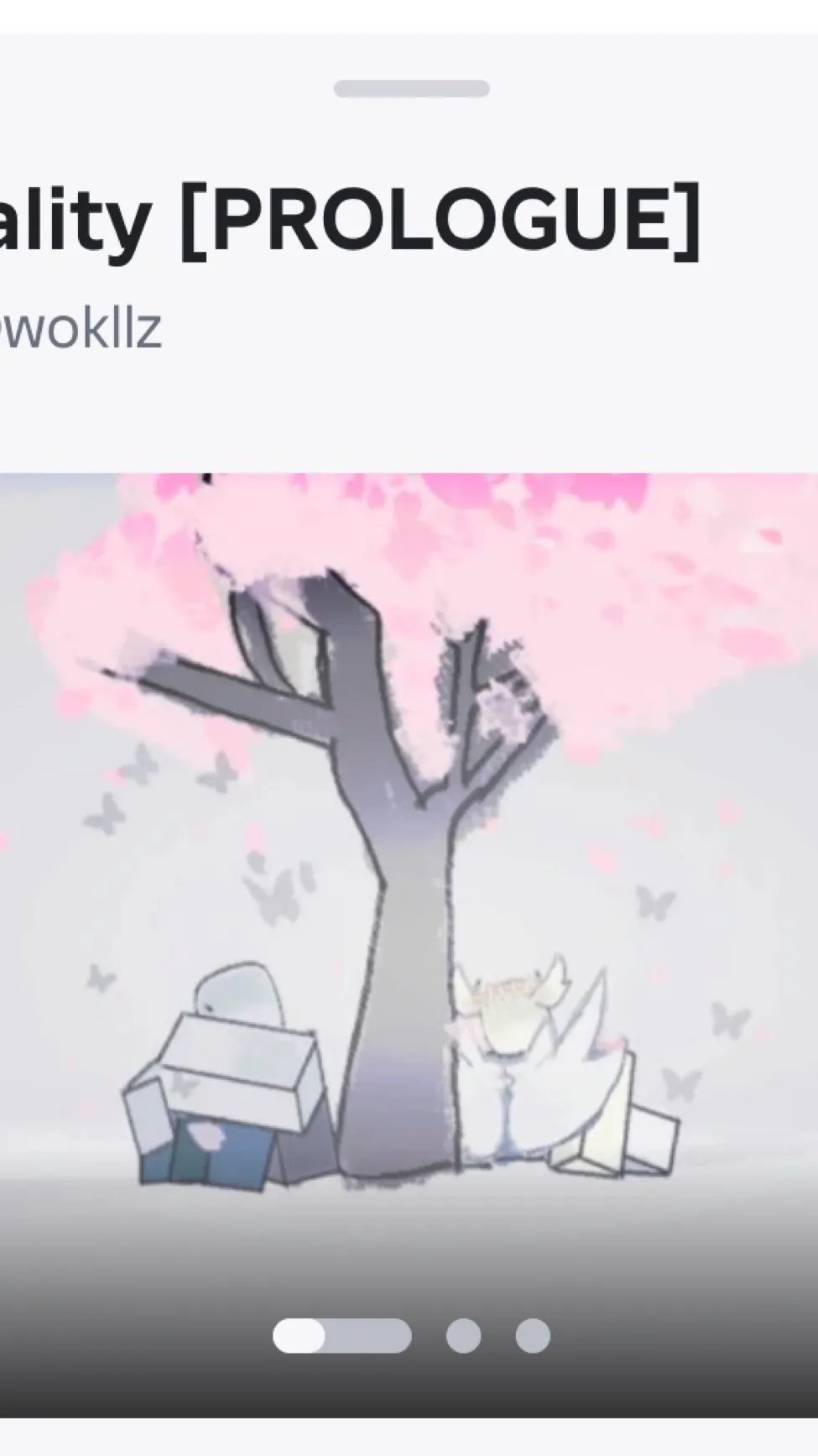 ai character: 🌸Duality🌸 background