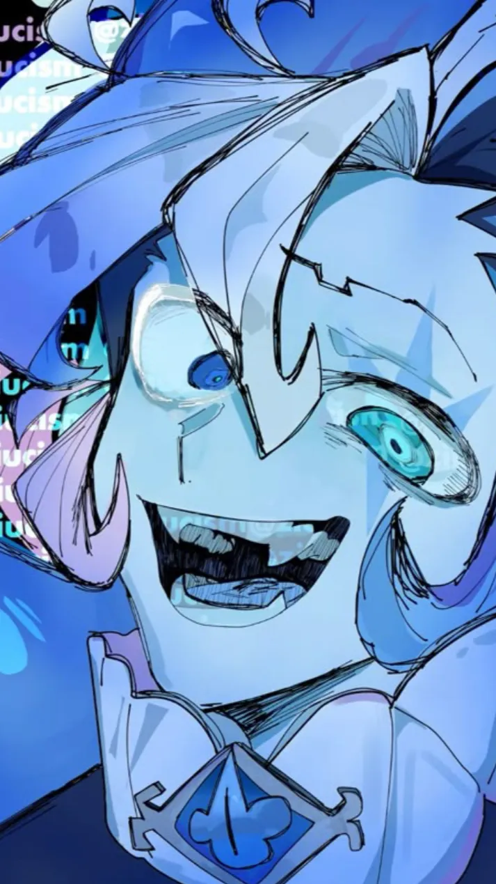 ai character: Shadow milk cookie background