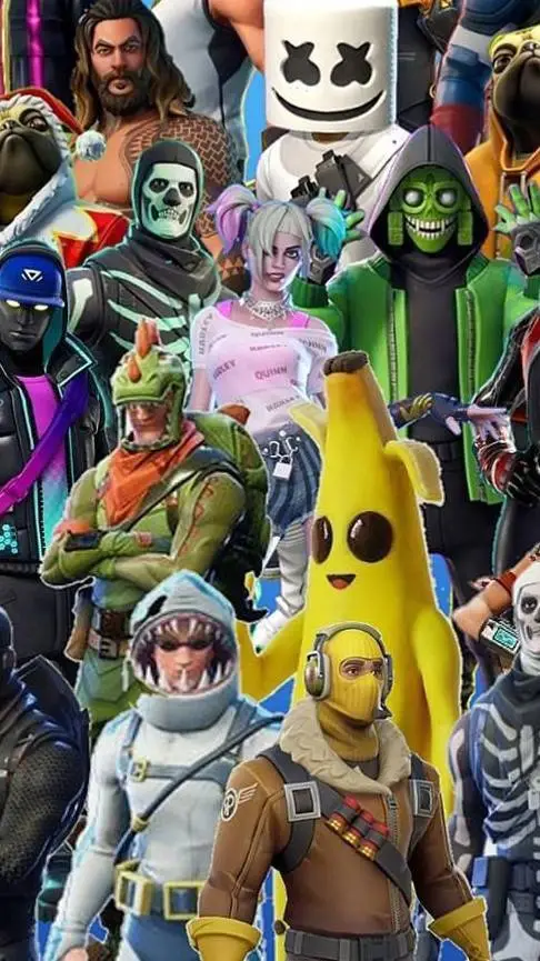 ai character: fortnite (my au) background