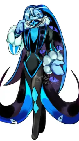 ai character: Shadow milk cookie background