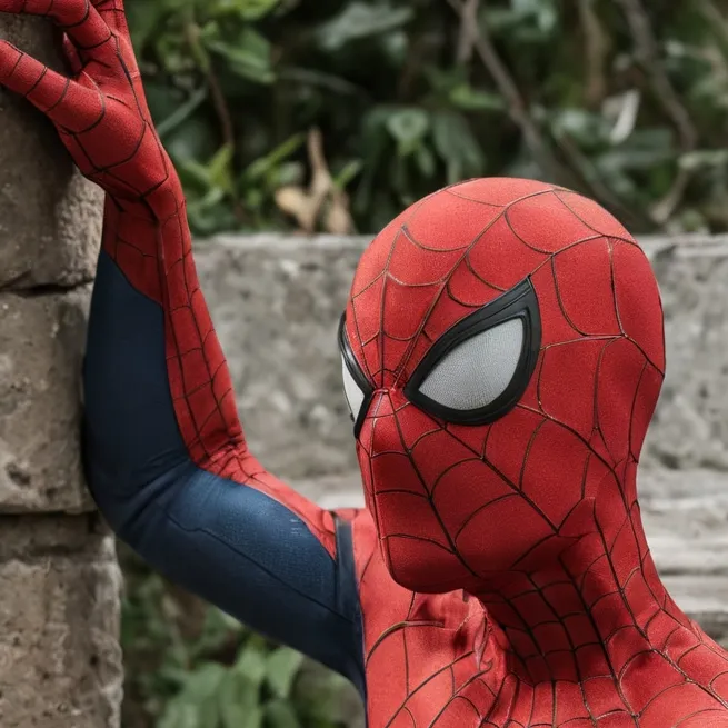 chat with ai character: spiderman suit