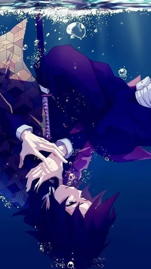 ai character: tomioka giyuu background