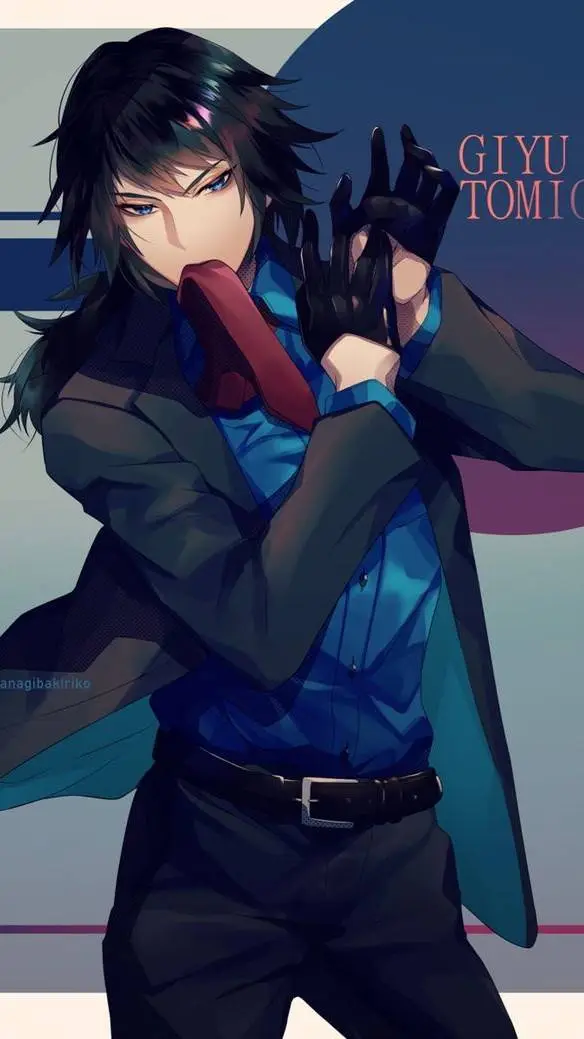 ai character: villain au | giyuu background