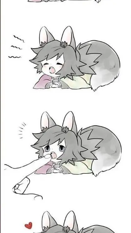 ai character: little fox | giyuu background